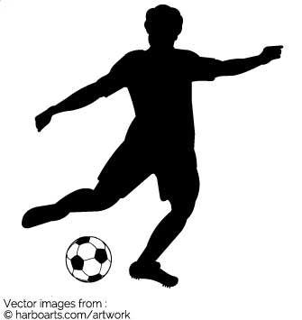335x355 Download Kicking Soccer Ball