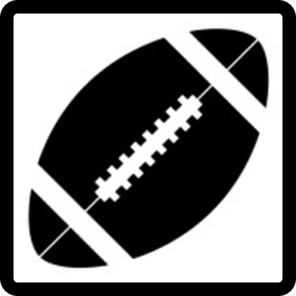 600x600 Silhouette Coach Football Clipart