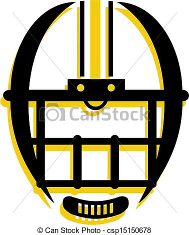 378x470 Graphic Outline Of Football Helmet Vectors Illustration