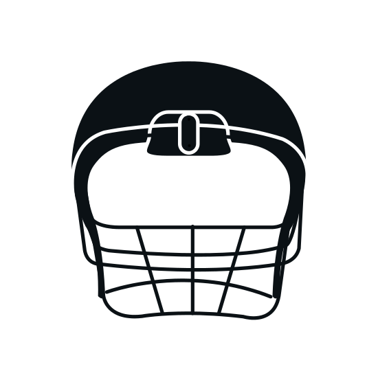 Football Helmet Silhouette at GetDrawings | Free download