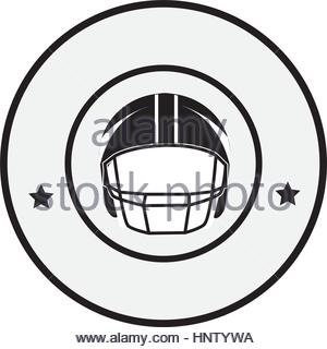 300x320 Circular Frame With American Football Helmet And Trophy Cup Vector