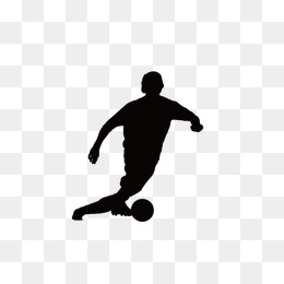 260x260 Football Player Silhouette Png, Vectors, Psd, And Icons For Free