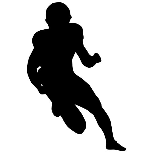 Football Player Silhouette at GetDrawings | Free download