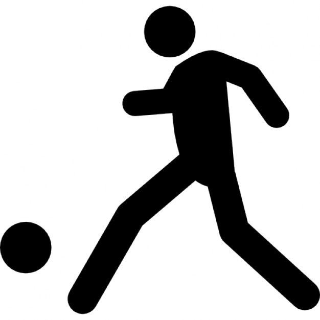 626x626 Football Player Kicking Ball Icons Free Download