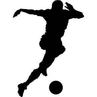 Football Silhouette Free