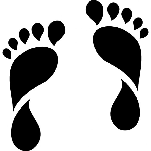 626x626 Human Footprints Icons Free Download