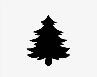 340x270 Forest Silhouette Etsy