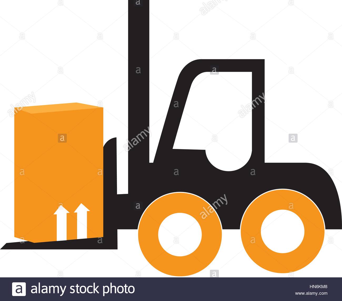 Forklift Silhouette at GetDrawings | Free download