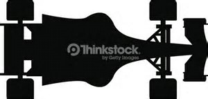 300x143 Formula 1 Car Silhouette