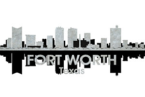 300x200 Fort Worth Skyline Art
