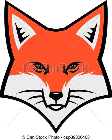 376x470 Fox Face Logo Vector Icon Vector Clipart