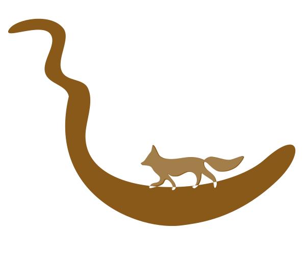 600x500 Fox Silhouette Clipart