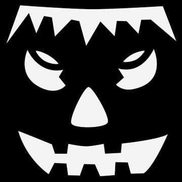 360x360 Free Printable Pumpkin Stencils For Halloween Stenciling