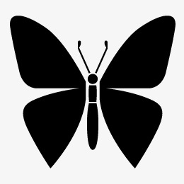 260x260 Butterfly Silhouette, Butterfly, Sketch Png And Vector For Free