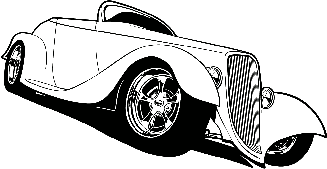 1325x687 Car Silhouette Clipart