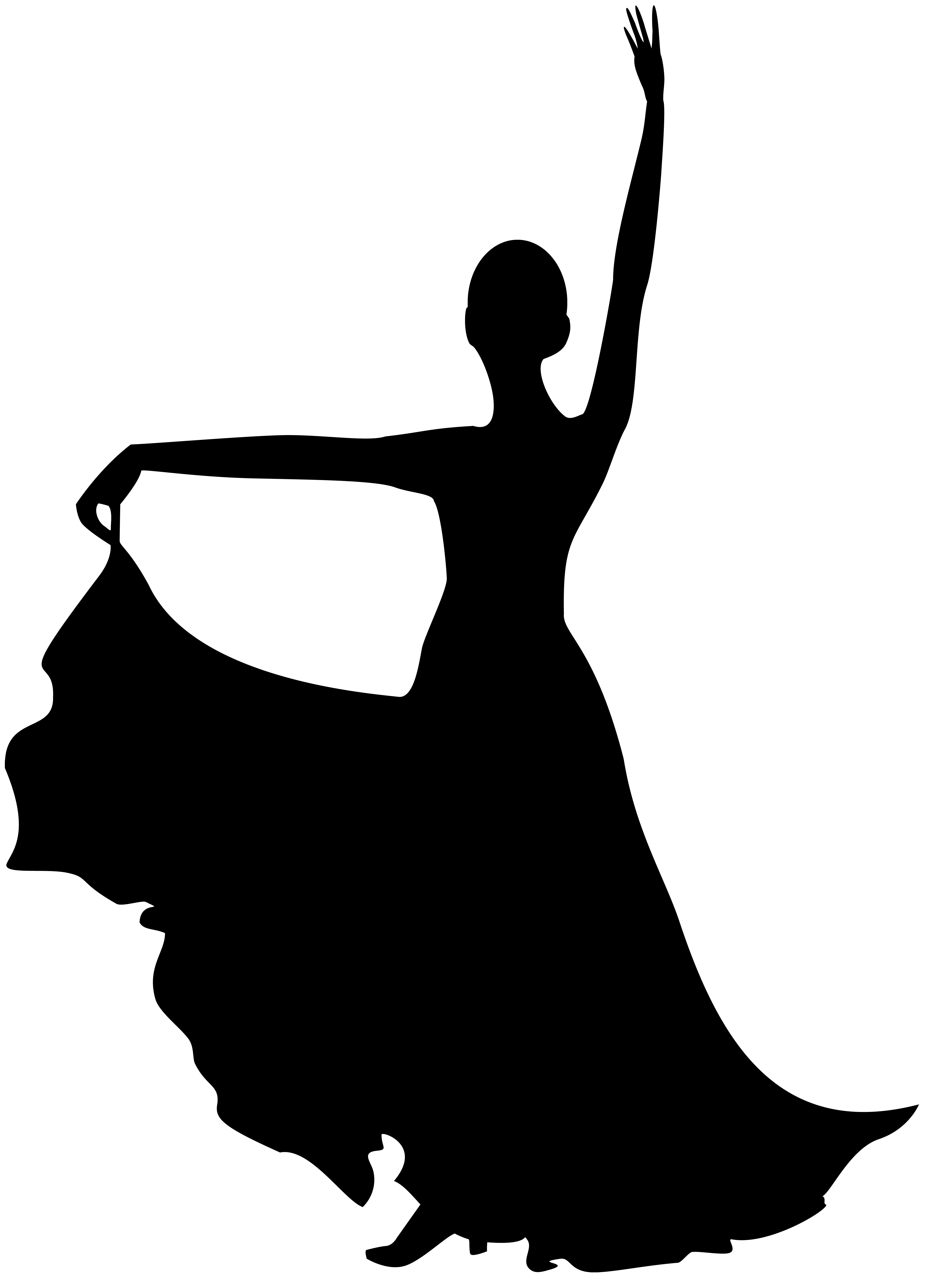 5835x8000 Spanish Dancer Silhouette Png Clip Art Imageu200b Gallery