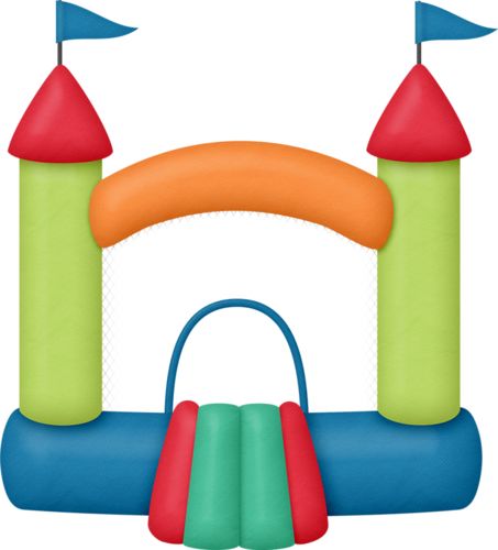 453x500 Bounce House Clip Art Free