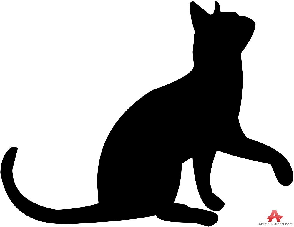 999x772 Cat Looking Up Silhouette Free Clipart Design Download Ideas