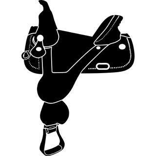 320x320 Saddle Silhouette Clip Art Clipart Panda