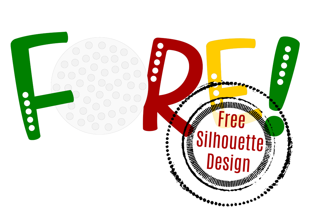 1000x680 Free Golf Silhouette Design