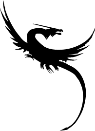 195x269 Dragon Shiryu Silhouettes Silhouettes Of Dragon Shiryu Free