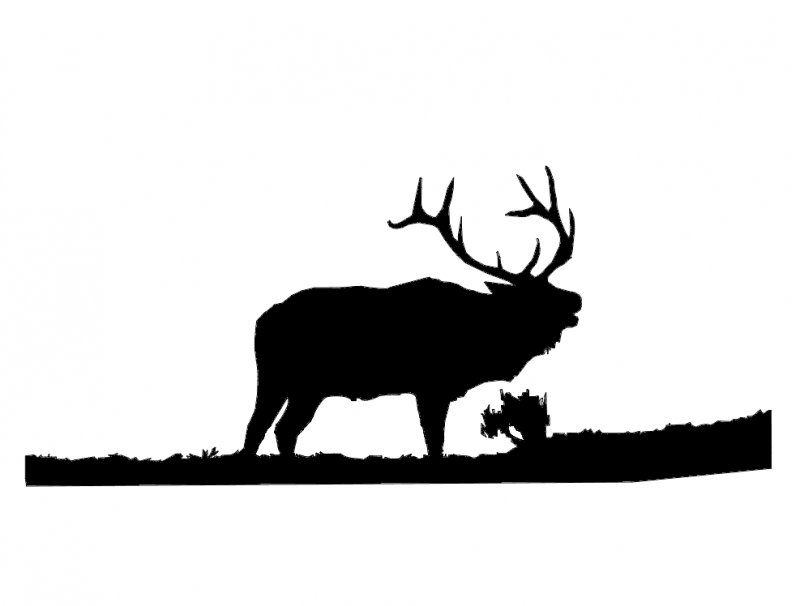800x606 Elk 1 Dxf File Free Download