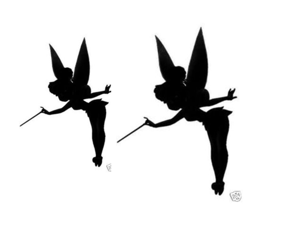 1024x768 Tinkerbell Silhouette Printable Get Bubbles