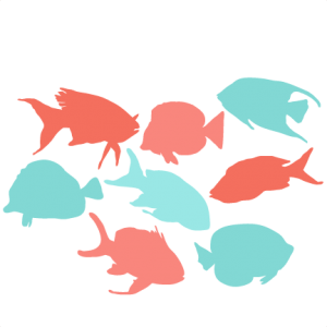 300x300 Tropcial Fish Set Svg Scrapbook Cut File Cute Clipart Files