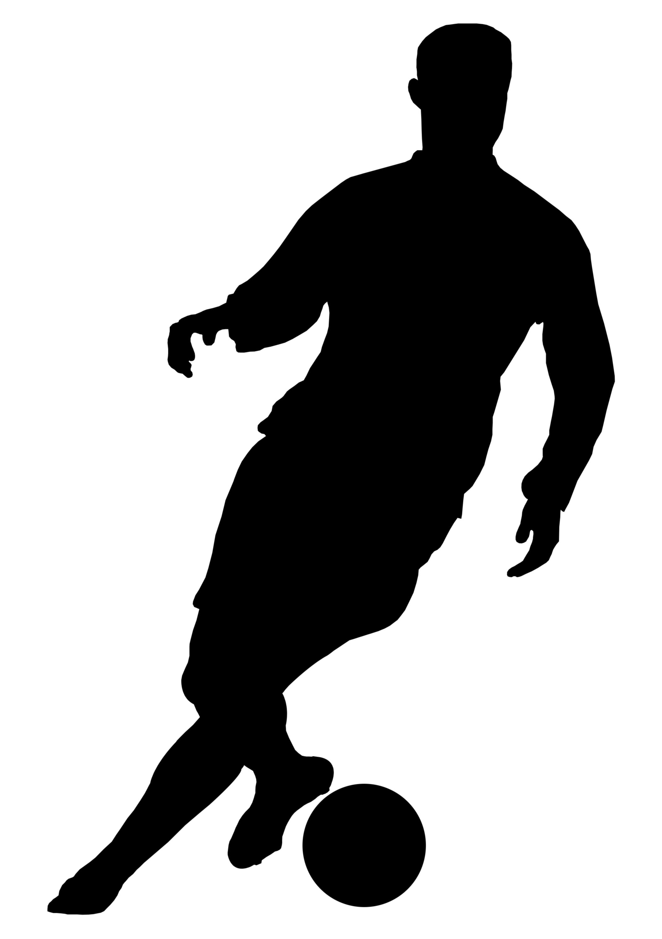 Free Football Player Silhouette at GetDrawings | Free download