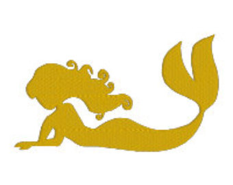 340x270 Mermaid Silhouette Monogram Svg Instant Download Design For Cricut