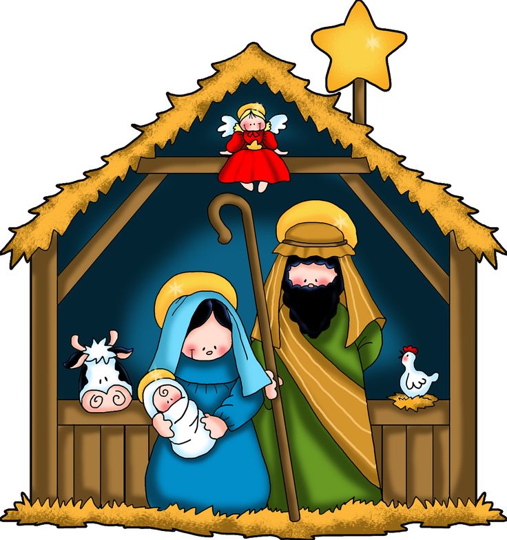 736x785 Christmas Nativity Clipart