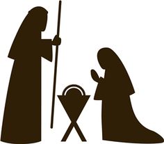 236x207 Free Nativity Clipart Silhouette Banner