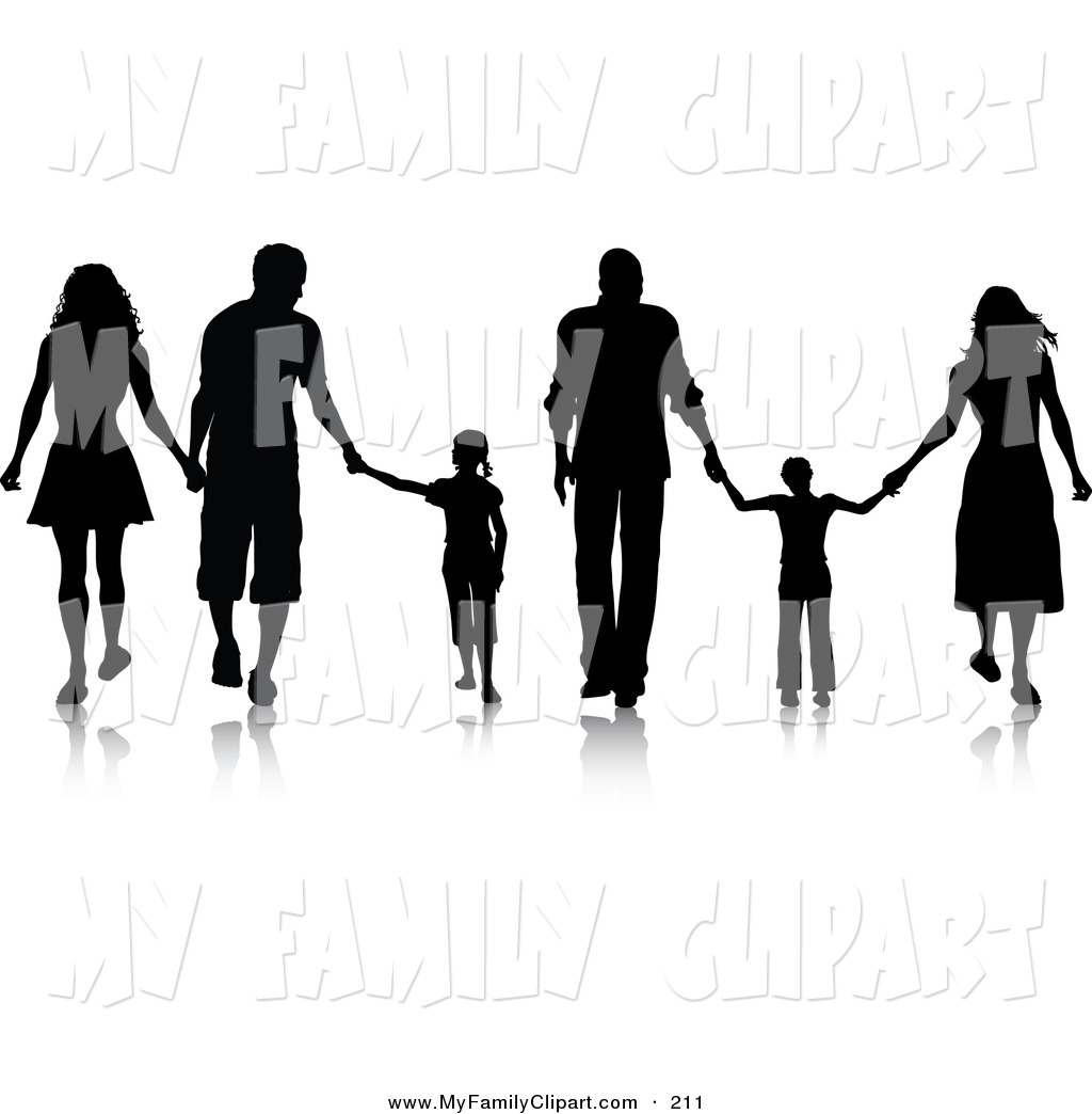 1024x1044 Royalty Free People Silhouette Stock Family Designs