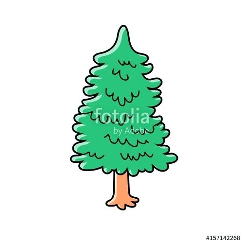 500x500 Pine Tree Vector Pine Tree Vector Silhouette Free