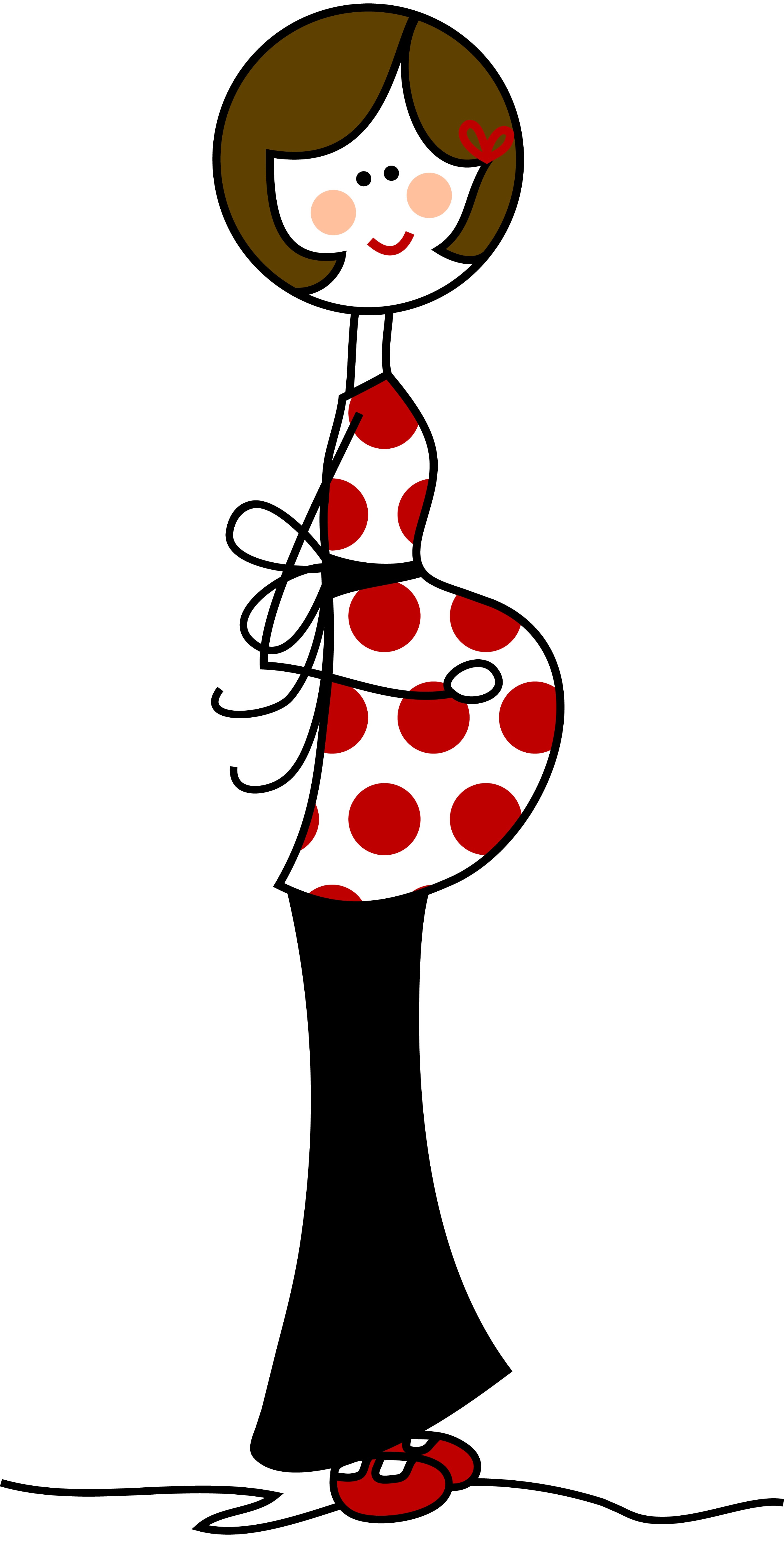 2800x5503 Pregnancy Silhouette Clip Art