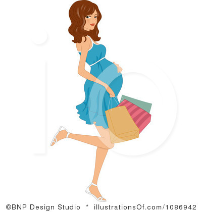 400x420 Free Pregnancy Clipart