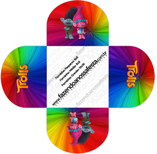 320x315 Trolls Free Printable Boxes. Oh My Fiesta! In English