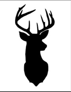 236x308 Free Printable Deer Silhouette