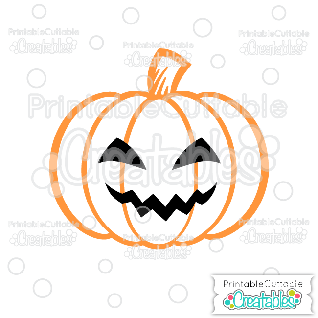 650x650 Scary Jack O Lantern Halloween Pumpkin Free Svg Cutting File