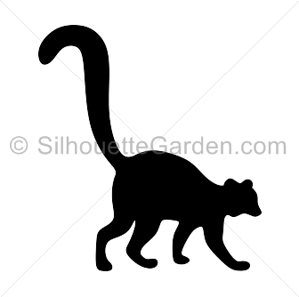 336x334 Lemur Silhouette Clip Art. Download Free Versions Of The Image