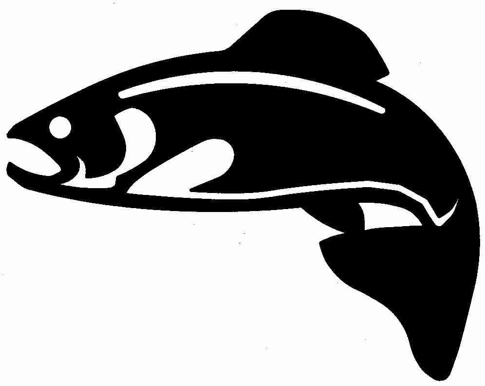 996x792 Trout Silhouette Free Download Clip Art On Entrancing Silhouettes