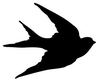 320x270 Swallow Silhouette Great Website For Free Graphics Graphics
