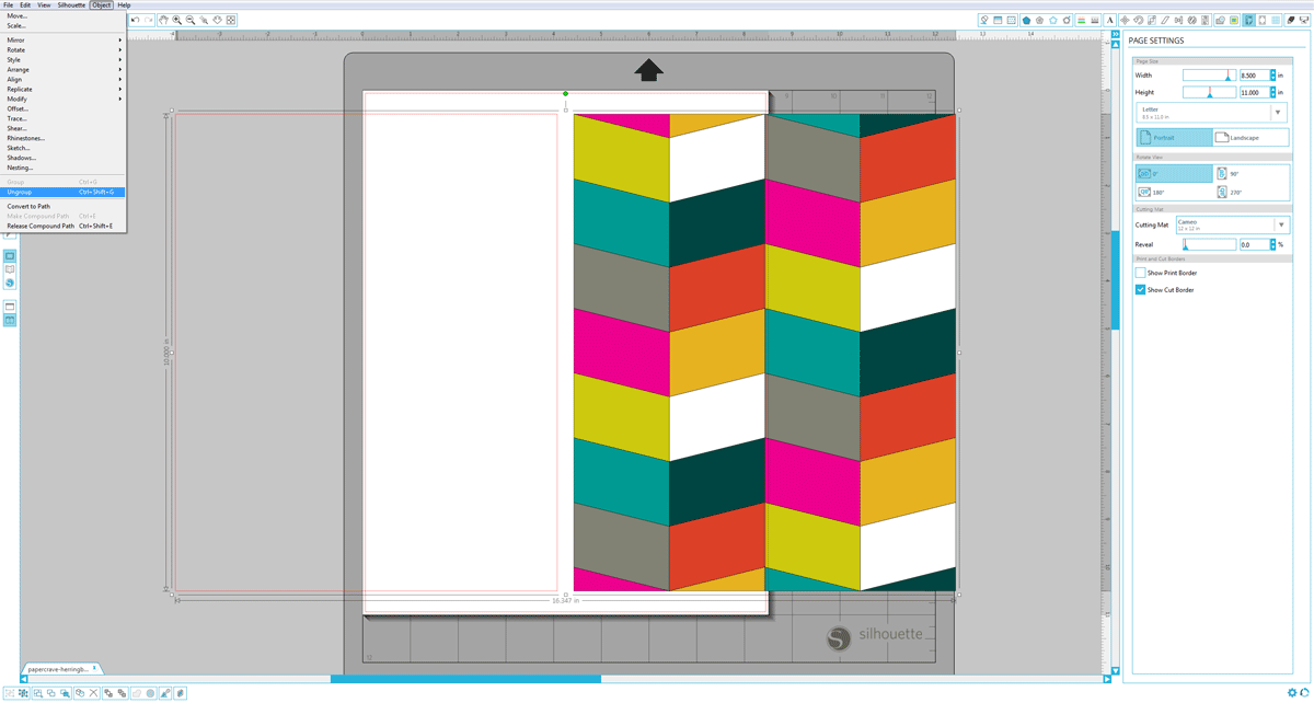 1200x642 Diy Die Cut Wall Art + Free Cut File Templates