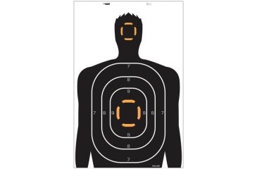 365x240 Allen Ez Aim Human Silhouette Target 23x35 Inch Four Targets Per