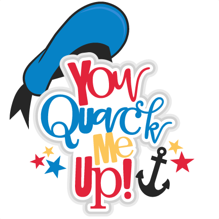 432x432 You Quack Me Up Title Svg Scrapbook Cut File Cute Clipart Files