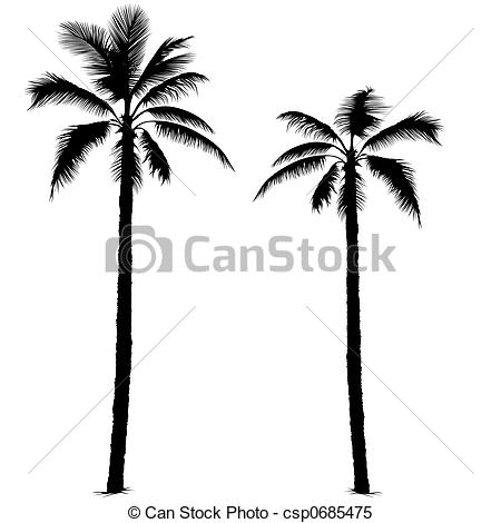 450x470 Palm Tree Silhouette 1