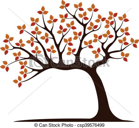 450x414 Decorative Brown Tree Silhouette