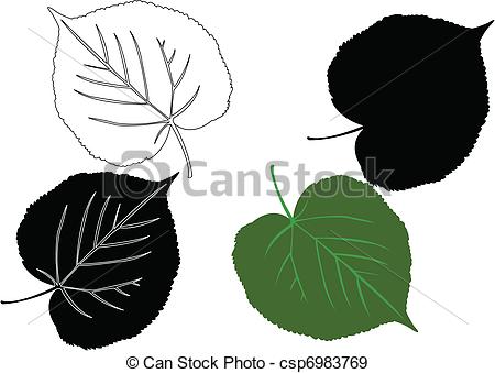450x339 Leaf Silhouette