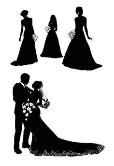 236x341 Bride silhouette clip art Bride Silhouette Clip Art Free Http