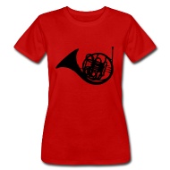 190x190 French Horn Silhouette T Shirt Spreadshirt